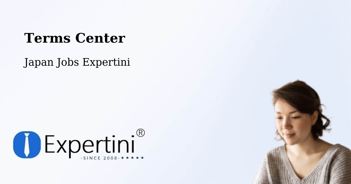 Terms of Service – Okayama - Japan Jobs Expertini